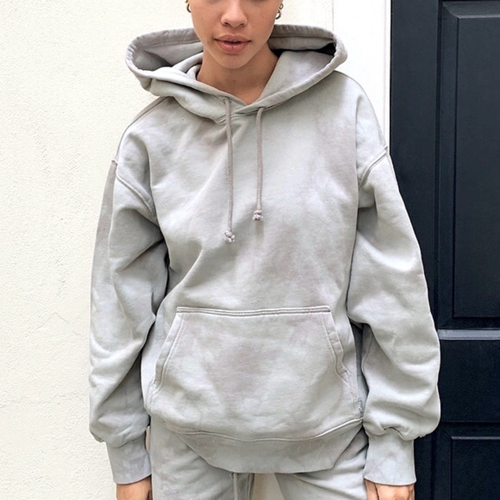 TNA Aritzia Boyfriend hoodie - tie dye